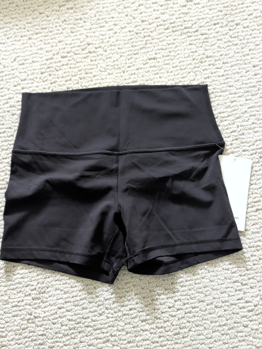 lululemon athletica Black High-Rise Align Shorts 4"